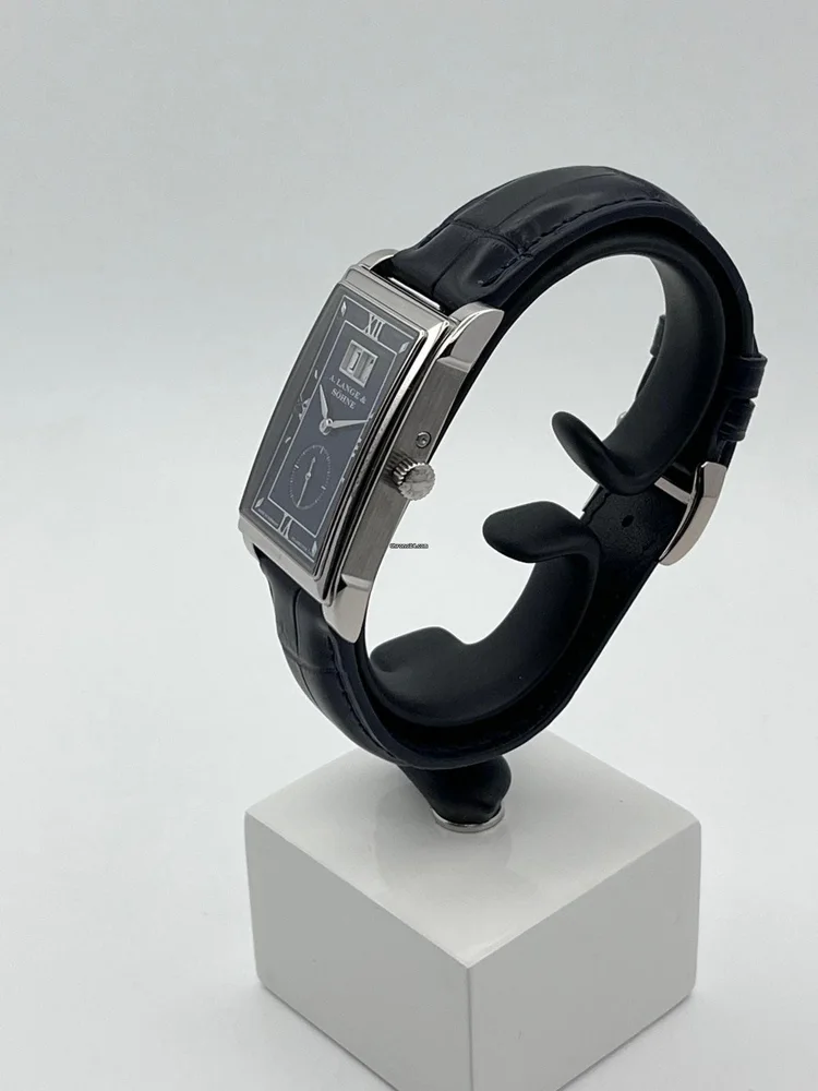 A. Lange & Söhne Cabaret White Gold 107.027 Blue Dial Extract from the archives + box
